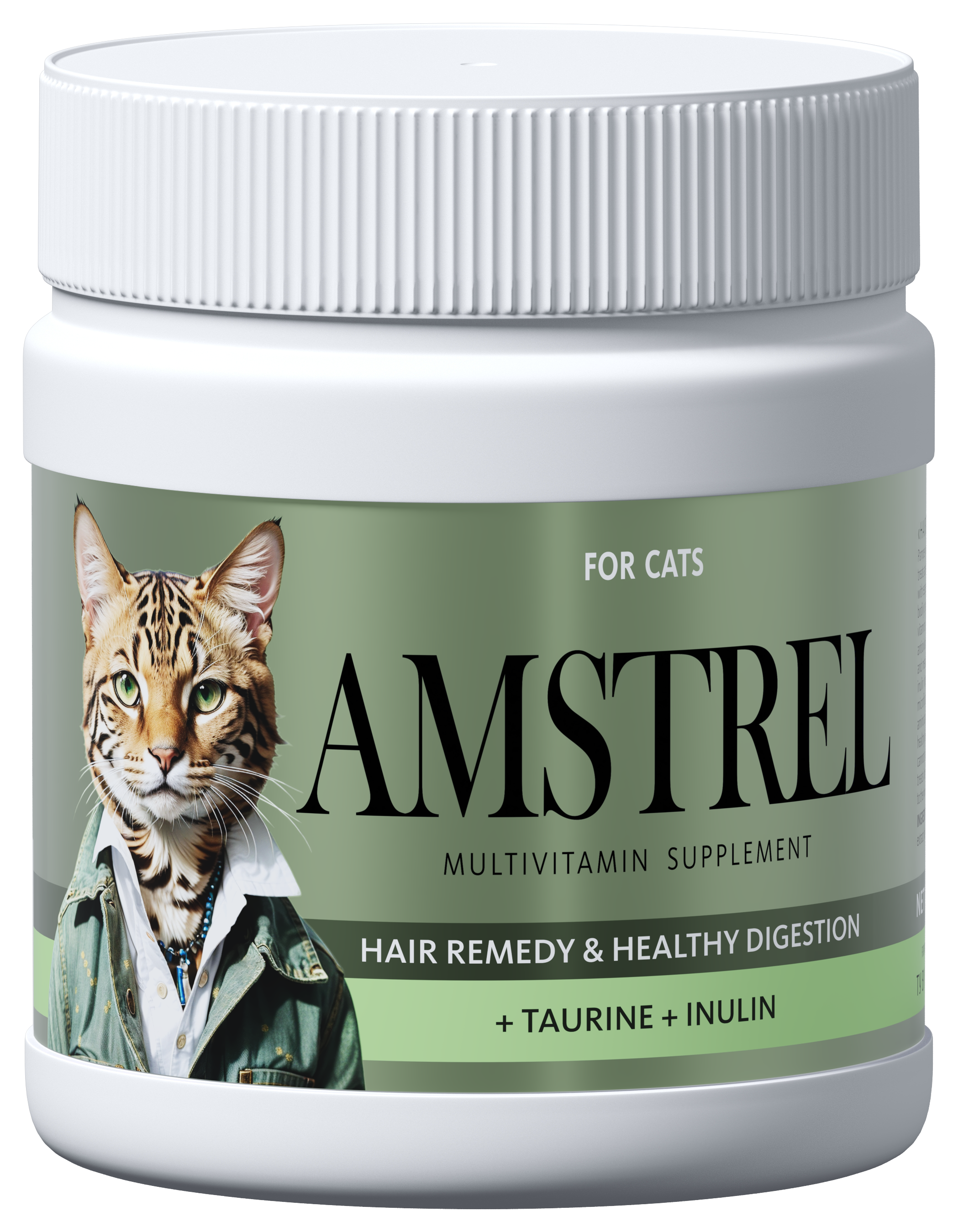 Amstrel cat supplement for healthy digestion and hair remedy