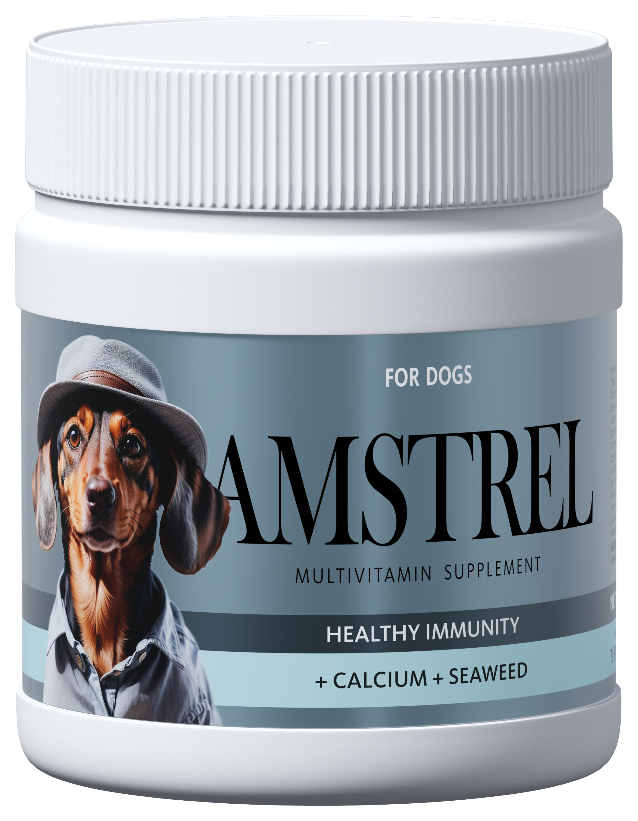 Amstrel dog supplement for immune system support